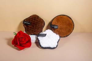 Coussinets nettoyants réutilisables en Fiber, personnalisés, en <span class=keywords><strong>coton</strong></span>, organique, lavables, écologiques, démaquillage, 1 pièce - Product Image 3