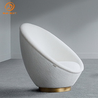 Fauteuils de loisirs en tissu doux et chaud de style nordique, ensemble de canapés en fourrure, meubles de salon modernes
