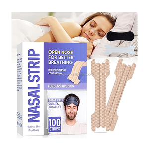 Tiras Nasales YOJO para Mejorar la Respiración (100 Unidades), Adhesivas, Hipoalergénicas, Resistentes al Sudor, para Dormir, Deportivas, Anti Ronquidos - Product Image 1