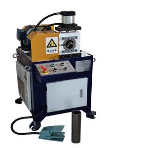 Machine de chanfreinage semi-automatique pneumatique à une extrémité pour tuyaux creux, barres d'acier et profilés ronds en aluminium - Product Image 4