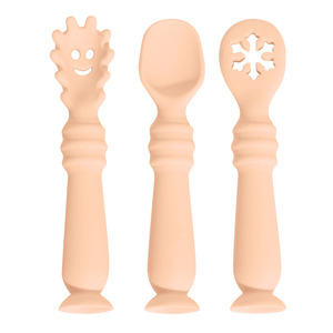 <span class=keywords><strong>Cuchara</strong></span> <span class=keywords><strong>de</strong></span> Silicona <span class=keywords><strong>para</strong></span> Alimentos Complementarios <span class=keywords><strong>para</strong></span> Bebés y Niños Pequeños, Mango Curvo <span class=keywords><strong>para</strong></span> Aprender a Comer, Ideal <span class=keywords><strong>para</strong></span> Sopa y Papillas - Product Image 1