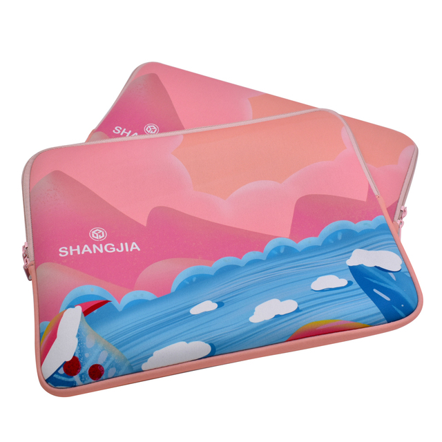 Wholesale Printed Logo Laptop Bag Neoprene Laptop Sleeve Case