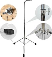 Percussion Instruments Gold Color 36 bar Wind Chimes with Stand