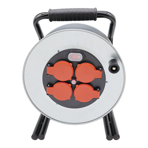 Prise de <span class=keywords><strong>rallonge</strong></span> <span class=keywords><strong>étanche</strong></span> flexible avec enrouleur de cordon d'alimentation rétractable Prix d'usine pour une utilisation en <span class=keywords><strong>extérieur</strong></span> - Product Image 3