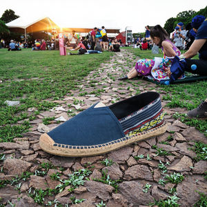 Nouvelles Espadrilles Alpargata pour Hommes et Femmes, Style Marche, <span class=keywords><strong>Bout</strong></span> <span class=keywords><strong>Fermé</strong></span>, Plates, Respirantes, en Toile, à Enfiler, Chaussures Casual, Semelle Intérieure en PU pour l'Automne - Product Image 3