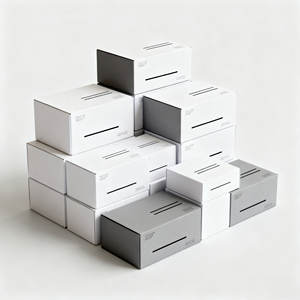 صندوق ورق كرتوني سميك صديق للبيئة للمنتجات، صندوق تغليف هدايا مخصص عالي الجودة لمتاجر البقالة - Product Image 3