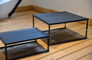 <span class=keywords><strong>Rubik</strong></span>'s Cube Table Mesa Pequeña Aluminio Negro - Product Image 6