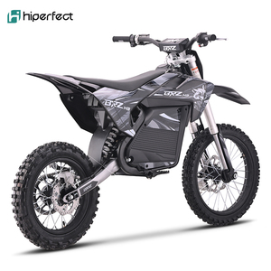 Hiperfect Nueva Motocicleta Eléctrica Todoterreno de 5000W 72V de Gran Potencia para Jóvenes y Adultos, Motocross, Pit Bike, 17/14 CE - Product Image 3