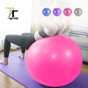 TTSPORTS Chống Burst Yoga Cân Bằng Tập Thể Dục Bóng Tại Nhà Thiết Bị Yoga Thể Dục Pvc Yoga Bóng Với Bơm - Product Image 4
