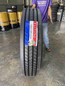 Nouveaux pneus radiaux tubeless à profil bas pour camions lourds 15.5r25 d'origine américaine - Product Image 3
