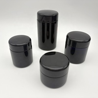 Pot en verre violet Mirone résistant aux UV noir de 50 ml, 70 ml, 100 ml, 150 ml