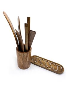Custom Stocked Wood <b>Spurtles</b> Set Teak Wood Spurtle Kitchen Utensils Wooden for Cooking - Product Image 6