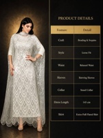Robe de soirée de luxe Dubaï Kaftan pour femmes, robes de soirée élégantes et formelles, Abaya, robe de fête pour femmes, Jalabiya, robe de mariage arabe