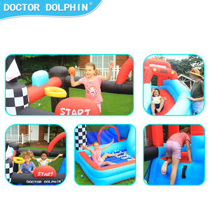 Водный пистолет Doctor Dolphin Happy Summer, батут, прыгающий домик, надувной замок с бассейном - Product Image 6