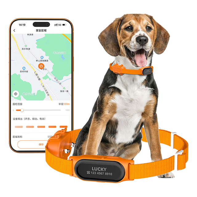 Real Time 4G Waterproof Smart Pet Locator Cat Dog Sport Sleep Health Monitoring Pet GPS Tracker Collar
