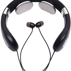 Home Use 2 in 1 Electric Neck Massager <b>Wireless</b> Neckband Massage Earphone Instrument - Product Image 1