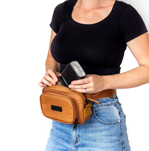 <span class=keywords><strong>Sac</strong></span> banane pour appareil photo <span class=keywords><strong>professionnel</strong></span> de haute qualité, imperméable, avec logo personnalisé, ceinture de taille pour appareil photo avec sangle réglable - Product Image 5