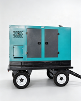 Groupe électrogène diesel monté sur remorque de 350 kW à 600 kW pour l'exploitation minière, les plateformes de forage, les grandes infrastructures et l'utilisation en cas de panne de réseau