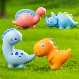 Miniaturas de Dinosaurios de Resina para Decoración de Paisajes, Adornos de Animales Pequeños y Lindos, Accesorios para Manualidades - Product Image 1