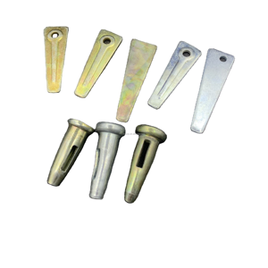 Goupille en acier galvanisé jaune LT pour accessoires de charpente en aluminium et béton, goupille de fixation - Product Image 6