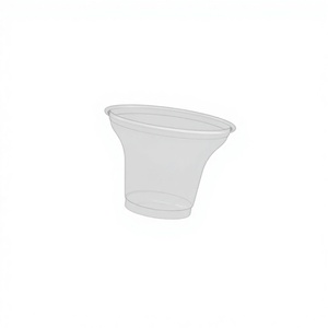 QP-90 PLA 3oz 90ml disposable biodegradable design <b>drinking</b> tasting <b>plastic</b> <b>cup</b> - Product Image 1