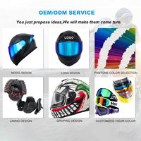 Casques de moto intégrales de course Enduro de haute qualité en gros OEM/ODM