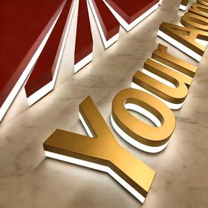 Letrero LED Acrílico 3D Personalizado con Logotipo para Publicidad Exterior, Fácil Instalación y Efecto de Luz Constante - Product Image 2