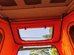 Carpa de Techo de Aleación de Aluminio de Doble Capa Totalmente Automática, Impermeable para las Cuatro Estaciones, de Fácil Montaje, para Campamento en Auto - Product Image 6