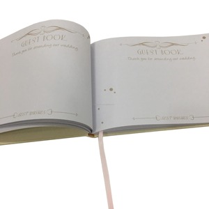 <span class=keywords><strong>Livre</strong></span> d'or de mariage <span class=keywords><strong>personnalisé</strong></span> avec logo imprimé – <span class=keywords><strong>Livre</strong></span> de signature unique, planificateur de cérémonie, journal de souvenirs pour réception de mariage - Product Image 6