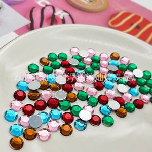 Flat Back Rhinestones Mixed Colors Small Round Acrylic Nail Art Decoration <b>Bling</b> <b>Bling</b> DIY Resin <b>Ornament</b> Chaozhou Origin - Product Image 4