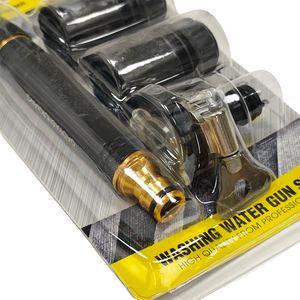 Pistolet à eau haute pression robuste avec buse <span class=keywords><strong>de</strong></span> pulvérisation Black Diamond pour <span class=keywords><strong>lavage</strong></span> <span class=keywords><strong>de</strong></span> voitures, jardin et irrigation domestique, buse en métal allié - Product Image 1