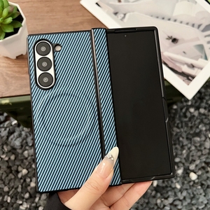 2025 nuevo estuche rígido de PC TPU de fibra de carbono a prueba de golpes con bisagra magnética funda protectora para teléfono móvil para Samsung Galaxy Z Fold <span class=keywords><strong>7</strong></span> 5G - Product Image 2