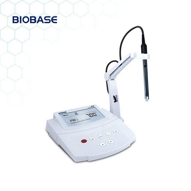 BIOBASE China ph Meter PH-210 Parameter Memory Function  pH Range Benchtop pH Meter for Lab