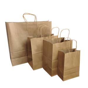 Custom Print Gold Logo Brand Small Store Boutique Clothing Packaging Jewelry Perfume Black Paper Gift Bags With <b>Flat</b> Handles - Product Image 3