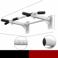 Barre de traction murale perforée pour vente directe, équipement de fitness d'intérieur, barre horizontale murale