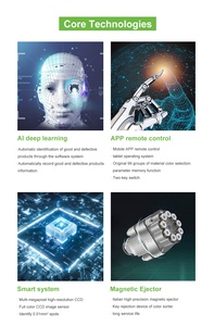 Un ürün sıralama için <span class=keywords><strong>Channa</strong></span> <span class=keywords><strong>Dal</strong></span> CCD kamera susam tohumları renk sıralayıcı makinesi - Product Image 4