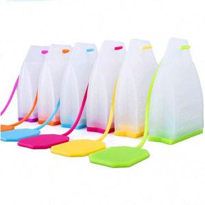 ที่กรองชาซิลิโคนรูปทรงถุงพร้อมหูจับ สำหรับชาสมุนไพรใบชา - Product Image 6