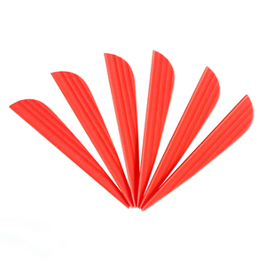 SPG flèches professionnelles, aubes de guidage en plastique, vent, plume en plastique TPU, fletting, aubes de flèche de feu rapide - Product Image 5