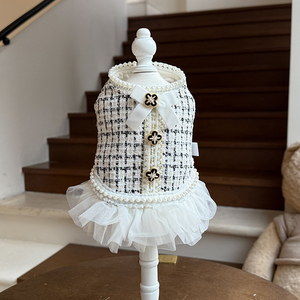 Vestido para Perro Pequeño, Estilo Princesa, Falda de Encaje para Mascotas, Ropa Transpirable de Verano para Perros, para <span class=keywords><strong>Chihuahua</strong></span> y Pomerania - Product Image 5
