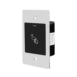 Système de contrôle d'accès d'ascenseur étanche IP66, écran tactile, alimentation USB, système d'exploitation Linux, lecteur de carte intégré, biométrie par empreintes digitales - Product Image 1