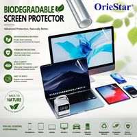 Protector de Pantalla PET Ecológico Antihuellas Oleofóbico con Adhesión Estática Sin Residuos de Pegamento Personalizado para Teléfono Móvil Grado AAA