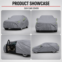 Housse de protection UV KXF pour berline et SUV, anti-poussière, imperméable, résistante aux rayures, en Oxford 150D, grise, fabrication OEM ODM