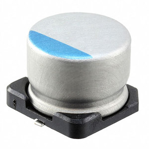 PCR1J470MCL1GS Componentes Electrónicos Originales, Proveedores de Componentes Electrónicos, Nuevo, Condensador de Aluminio Polímero, 47UF, 20%, 63V, SMD - Product Image 1