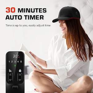 Vihome kırmızı ışık tedavisi kask kap 660nm 850nm saç büyüme tedavisi kap kırmızı ışık şapka ev ofis kullanımı için - Product Image 3