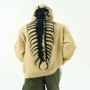Suéter de Mohair de Invierno de Alta Calidad, Tejido de Punto, Antiencogimiento, con Logotipo Frontal, 480 g/m², Premium, Talla Grande, Logotipo Personalizado, Ropa Urbana - Product Image 3