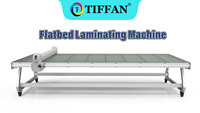 Machine à plastifier à plat semi-automatique à infrarouge TIFFAN Made China, vinyle plastique, table intelligente, 1500 mm, 1700 mm de largeur