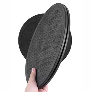 โต๊ะวางทีวีแบบหมุนได้ PP 30 ซม. พร้อมลูกปืนหมุนเคลือบกัลวาไนซ์ ลดเสียงรบกวน สีตามสั่ง ถาดหมุน Trima แบบไม่มีเกียร์ - Product Image 5