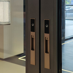 Puerta Corredera de Aluminio con Rotura de Puente Térmico, Marco Estrecho Panorámico, Doble Acristalamiento Templado, Personalizada por Deioux, para Jardín Interior - Product Image 4