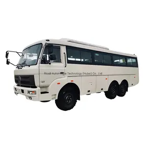 Autobús de pasajeros todoterreno 6X6 24-30 asientos autobús turístico de personal a la venta