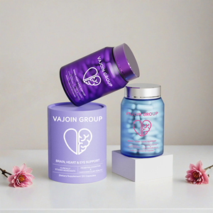 Botella de Vidrio de 250 ml con Impresión de Logotipo en Color Personalizado para Cápsulas de Vitaminas y Tabletas, Solución de Empaque para Nutracéuticos - Product Image 3